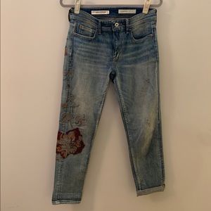 Pilcro by Anthropologie Slim Boyfriend Jeans